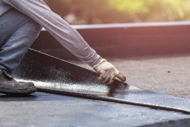 Professional Waterproofing technician working in Grand Rapids, OH